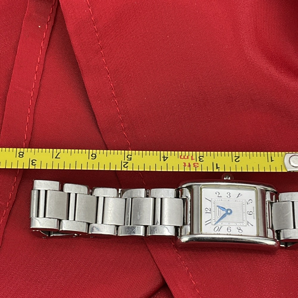Coach Lexington Swiss Watch With Silver Case And Bracelet - Picture 6 of 7